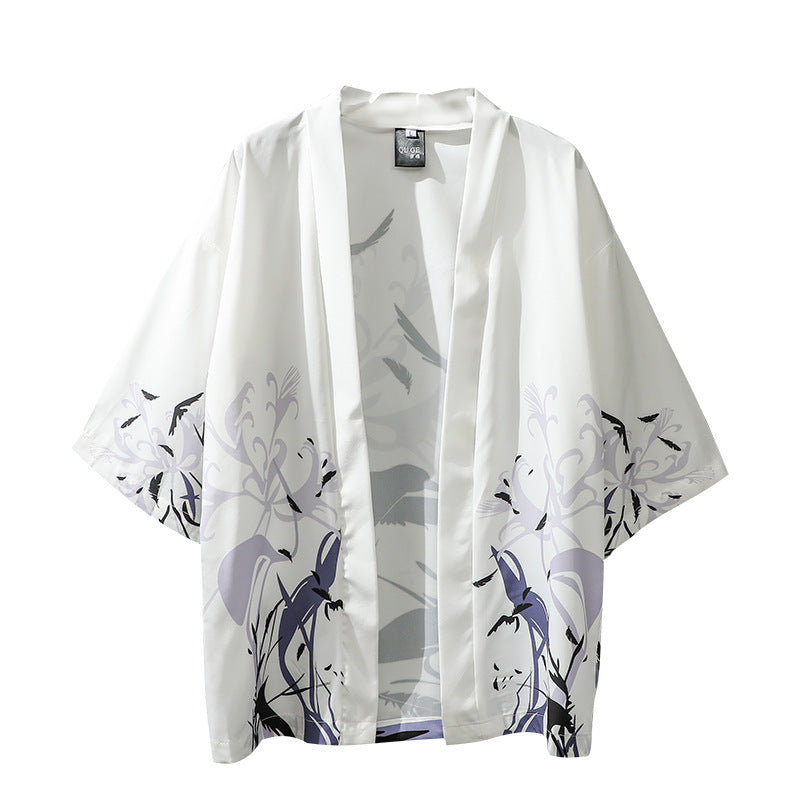 Summer Men's Loose-fitting Chinese Style Shirt